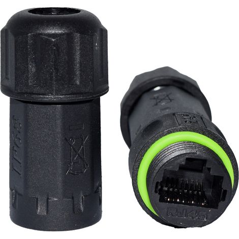 BEBUSINGOTO Conector de acoplamiento USB C, conector IP68 USB tipo C hembra versus conector hembra para montaje en panel, adaptador de extensión de tipo C 3.1 para transferencia de données/carga al e (1/3)