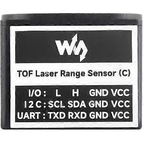 Capteur de télémétrie laser TOF - Communication UART/I2C/E/S, 28730 (1/2)