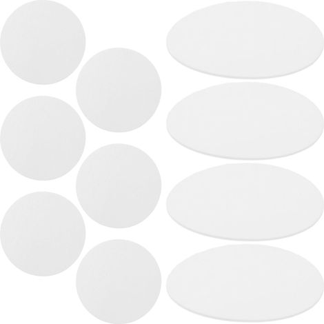 Feuilles de Séchage en Fibres Végétales pour Aliments, Absorbeur D'humidité Blanc, 100 Pcs, pour Bocaux à Biscuits et Riz Contrôle Facile de L'humidité (1/5)