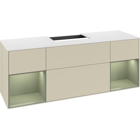 Villeroy & Boch F211GMHJ Armoire sous lavabo Finion F21
