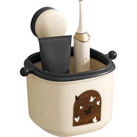 Duschorganizer mit Saugnapf platzsparend multifunktionaler