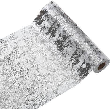 1 Chemin de table, maille métallisée, couleur dorée, fibre de polyester, pour mariage, fête (1/5)