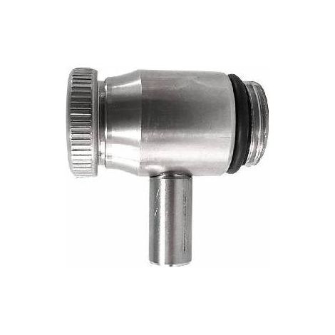RUBINETTO ANTIGOCCIA INOX FISSO A BOTTONE Misura: 1/2