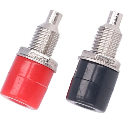 10 Paires de Connecteurs Banane 4mm Anticorrosion, Haute Conductivité pour Mesures Électriques Précises (1/5)