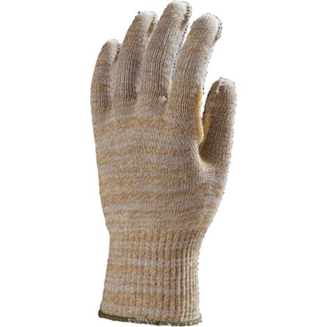Gants anticoupure Eurosafe 5/5 Eurotechnque Kevlar 4530 (lot de 10 paires de gants) Marron 8 (1/2)