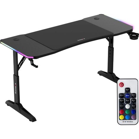 Bureau gaming Huzaro Hero 3.6 RGB noir