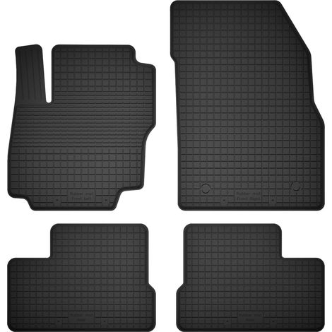 Alfombrillas de goma para coche, juego de 4, universales para: Nissan Leaf II hatchback (2017-) (1/5)