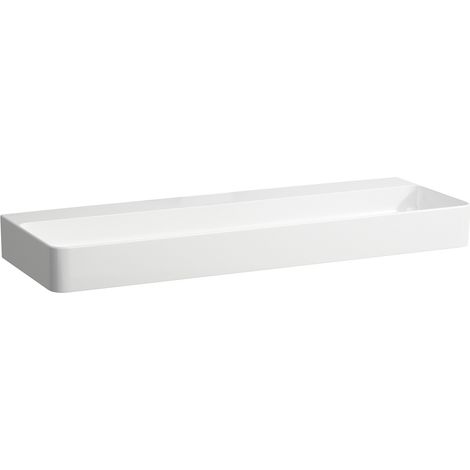 LAUFEN VAL lavabo, encastré, sans trou pour robinet, sans