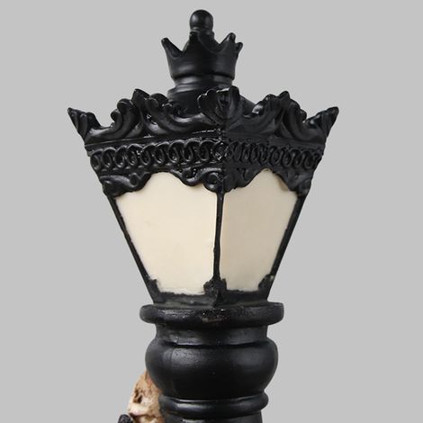 Lampadaire Squelette Halloween Résine Lumineux Décoratif 1 Paire Ornement Fête (1/5)