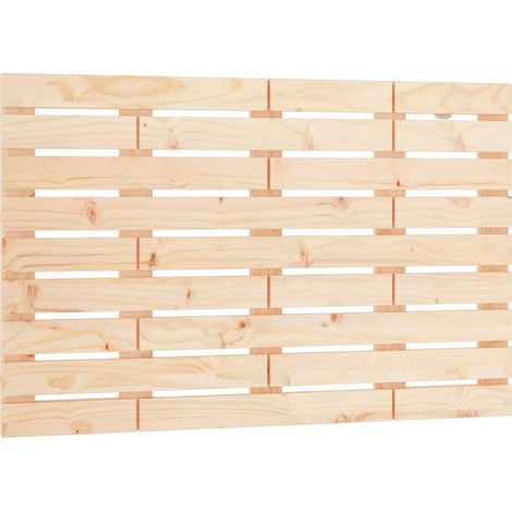 Maison Exclusive - Cabecero de cama de pared madera maciza de pin (1/5)