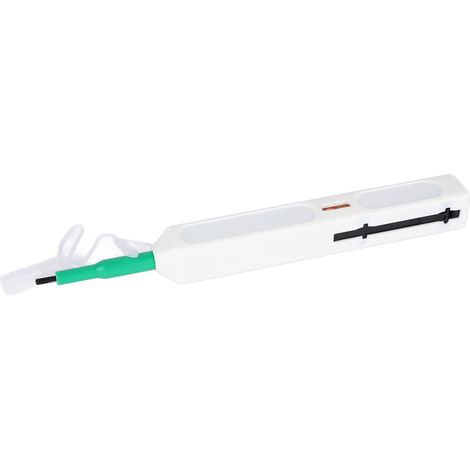 La penna per la pulizia delle fibre ottiche da 2,5 mm pulisce le punte degli adattatori SC/ST/FC con oltre 800 (1/5)