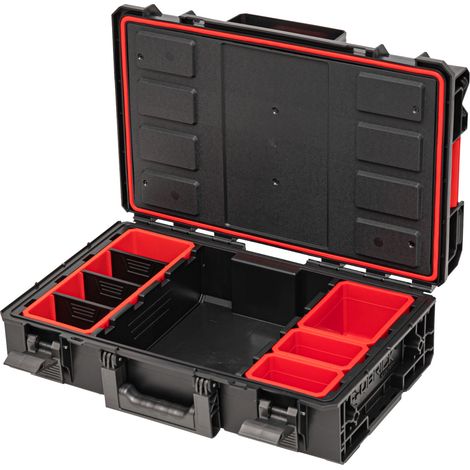 Toolbrothers RHINO XXL Valigia portautensili ECO Basic altezza M 15,4 l IP66 con divisori estraibili + cassette
