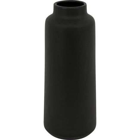 Vase en Dolomite "Rily" 30cm Noir