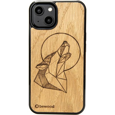 Bewood Holzhülle für iPhone 14 WOLF OAK (1/5)