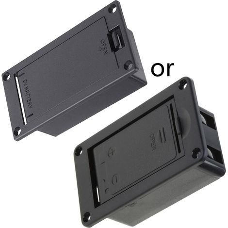 Support de pile 9V pour micro actif de guitare/basse, accessoires musicaux p (1/5)