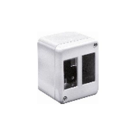 Scatola Derivazione Per 2 Apparecchi Autoportante (Elettrocanali Cod. Ecsm2B)