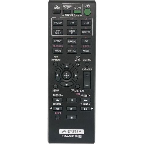 Adu138 Replace Remote Control Fits For AV System DAV-TZ145 HBD-TZ140 HBD-TZ145 (1/5)
