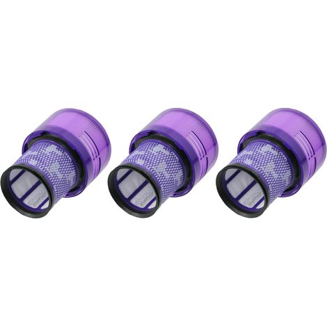 3x HEPA Vormotor-Filter passend für Staubsauger der Dyson Cyclone V11 Serie, passgenau, waschbar / ersetzt 970013-02 SV14 (1/4)