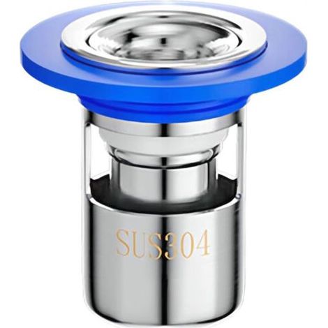 1 Pièces Anti Odeur pour Sol de Douche, Siphon de Sol, Clapet Anti-Retour pour Évier de Douche, Drain de Plancher, 32mm (1/5)