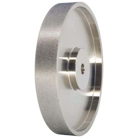 CBN diamond grinding wheel 6 x 1 inch, 1/2-inch arbor, HSS sharpening, grit 180--DTEKGAZ