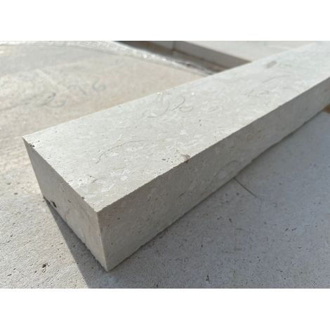 Bordillo natural Brisa / Unidad / 100x10x6 cm / Beige