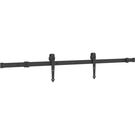 Maison Exclusive - Kit de herrajes para puertas correderas acero