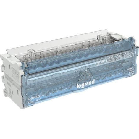 Legrand distributore modulare 8 moduli incolore 14 uscite