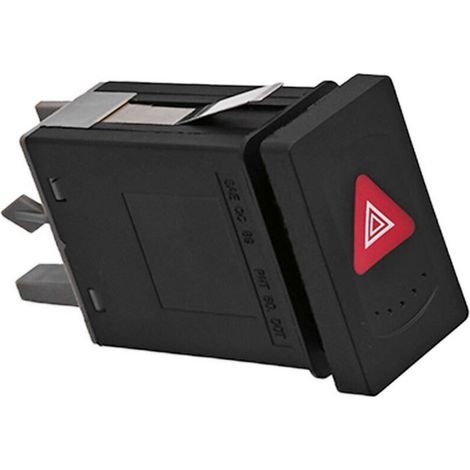 3B0953235D est un interrupteur de feux de détresse/interrupteur à bouton-poussoir double clignotant pour les véhicules Volkswagen Passat fabriqués entre 1998 et 2005. (1/4)