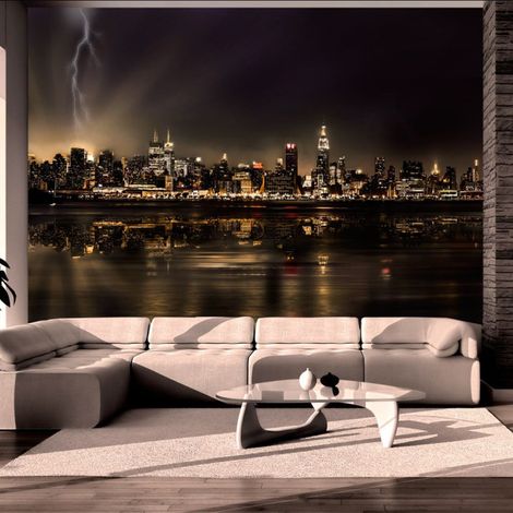 Papier Peint "Storm in New York City" 175 x 250 cm (1/2)