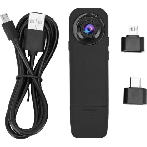 Caméra Portative Miniature 1080P Rechargeable pour Sécurité Domestique et Extérieure (1/5)
