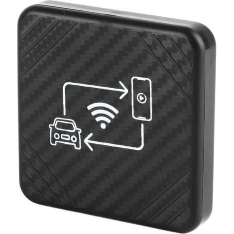 Adaptateur Carplay - Boîtier AI 2 en 1 - Bluetooth 5.0 WiFi - Plug and Play - Compatible iOS et Android - 7 x 7 x 1 cm (1/3)