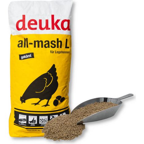 Deuka All-Mash L Alleinkorn 25kg Legehennenfutter Legemehl Legekorn Körnerfutter