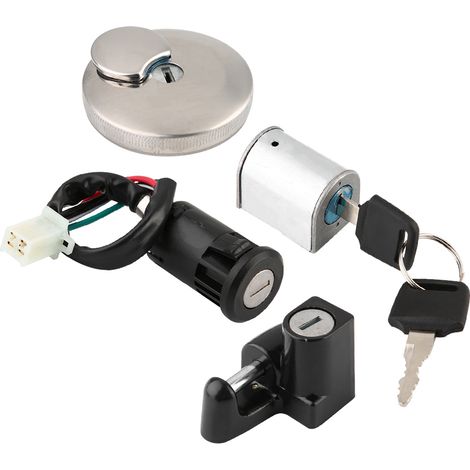 Verrou d’allumage, bouchon de réservoir antivol, cadenas casque pour Honda Monkey Ape (1/5)