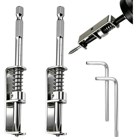 2 Supports Maintien de Vis pour Tournevis Électrique Porte Embout Visseuse (1/5)
