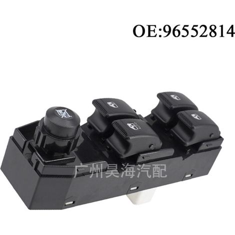 96552814 Ensemble interrupteur de régulateur de fenêtre pour vitres électriques automobiles, convient aux Chevrolet et Buick, contrôle la montée et la descente des vitres électriques.