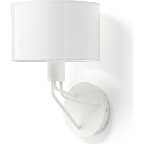 Aplique de pared DIAGONAL E27 13 W Blanco (1/3)