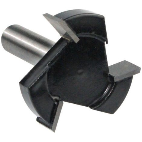 Mèche de Routeur de Surfaçage, Mèches de Routeur de Rabotage Mèche de Routeur D'aplatissement de Dalle 1/2in Shank CNC Spoilboard Routeurs de Surfaçage Bit Bois, Mèches de (1/5)