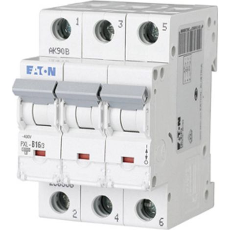 Eaton PXL-B16/3 Interruttore miniatura grigio 3 poli 16A
