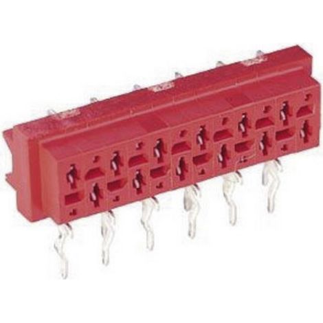 TE Connectivity Buchsengehäuse-Platine Micro-MaTch Polzahl Gesamt 12 Rastermaß: 1.27 mm 8-215460-2 1