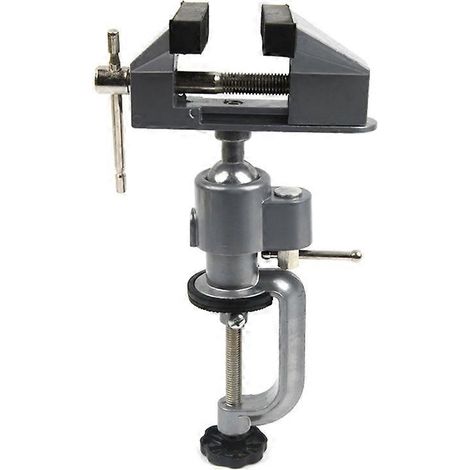 Pince d'établi multifonctionnelle 2 en 1, pince d'établi en alliage d'aluminium, pince d'établi pour perceuse électrique pour Proc (1/5)