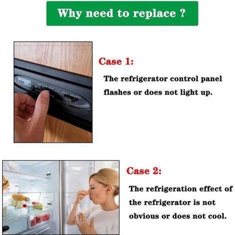 1 set, colour: white, material: FR-4 Replacement control board for RV refrigerator for circuit 621991001. (1/5)