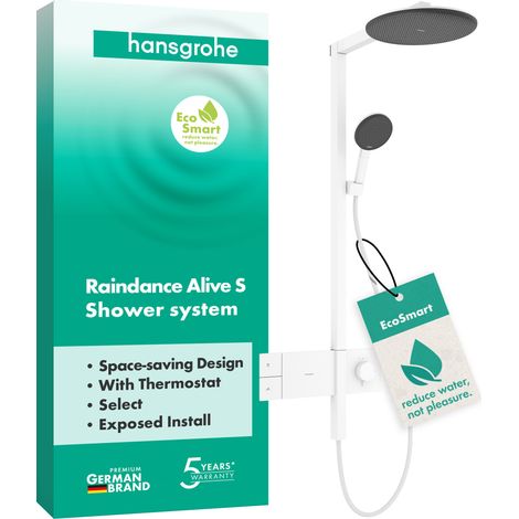 Sistema de ducha hansgrohe Raindance Alive S 300 1jet EcoSmart (1/3)