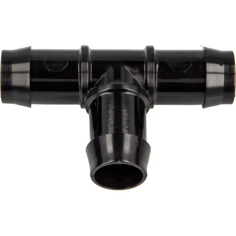 tecuro Schlauchverbinder T-Stück Ø 14 mm, KS-schwarz, 10 bar (1/4)
