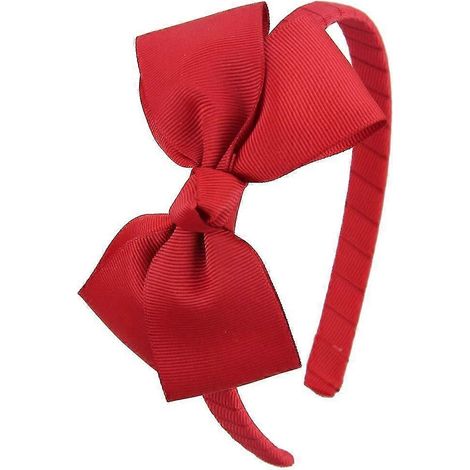 Modisches, niedliches rotes Schleifen-Haarband für Mädchen und Kleinkinder (1/3)