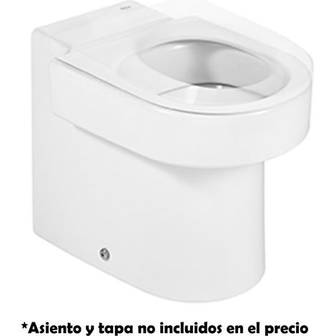 Taza adosada a pared con salida dual para inodoro infantil HAPPENING - ROCA
