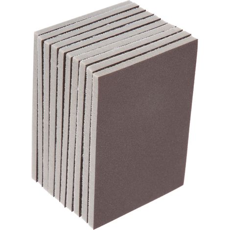 10 Feuilles de Papier de Verre Carré 120/180/240 Grain Fin pour Polissage (Lot de 10) (1/5)