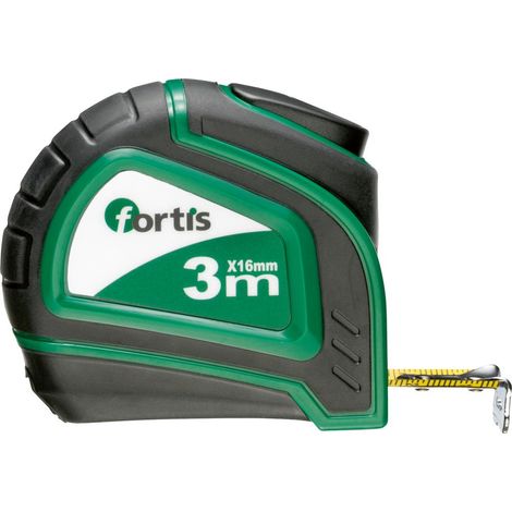 Taschenbandmaß Bandstopp 3mx16 mm FORTIS (1/5)