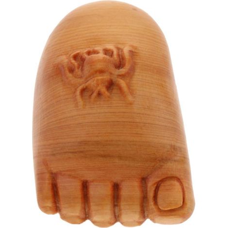 Schreibtischbein aus Holz als Dekoration für den Wohnbereich (1/5)