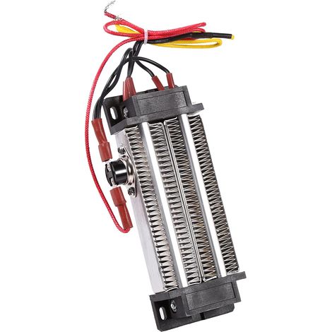 Élément chauffant thermostatique électrique en céramique à semi-conducteur PTC haute puissance 220 V CA 500 W (1/5)