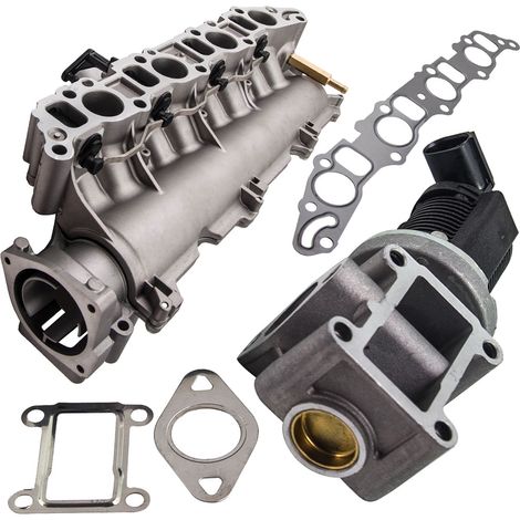 Ansaugbrücke +AGR-Ventil für Opel Astra H Signum Zafira B Vectra C 1.9 CDTiAnsaugbrücke +AGR-Ventil für OpelAstra HSignum Zafira B Vectra C 1.9 CDTi (1/4)